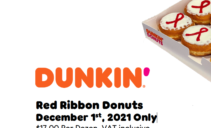 Red Ribbon Donuts – December 1st, 2021 Only